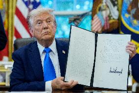 Trump Remarks in the Oval Office