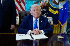 Trump Remarks in the Oval Office