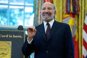 Trump Remarks in the Oval Office