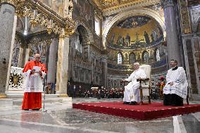 Pope Leo XIV Attends The Diocesan Assembly of Rome
