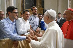 Pope Leo XIV Attends The Diocesan Assembly of Rome