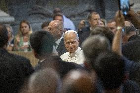 Pope Leo XIV Attends The Diocesan Assembly of Rome