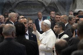 Pope Leo XIV Attends The Diocesan Assembly of Rome