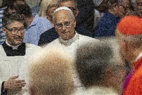Pope Leo XIV Attends The Diocesan Assembly of Rome