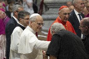 Pope Leo XIV Attends The Diocesan Assembly of Rome