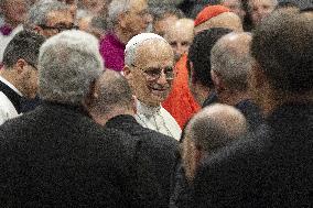 Pope Leo XIV Attends The Diocesan Assembly of Rome