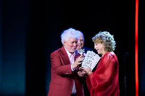 73rd San Sebastian International Film Festival: ‘Pedro Almodovar, Agustin Almodovar, Esther Garcia - Donostia Award