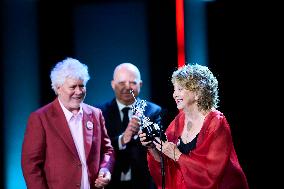 73rd San Sebastian International Film Festival: ‘Pedro Almodovar, Agustin Almodovar, Esther Garcia - Donostia Award