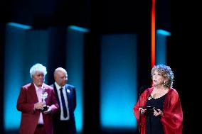 73rd San Sebastian International Film Festival: ‘Pedro Almodovar, Agustin Almodovar, Esther Garcia - Donostia Award