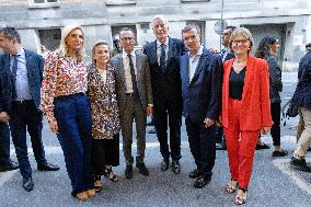 Meeting of Michel Barnier for the Partial Legislative Election - Paris AJ