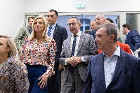 Meeting of Michel Barnier for the Partial Legislative Election - Paris AJ