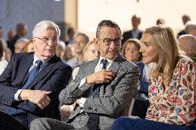 Meeting of Michel Barnier for the Partial Legislative Election - Paris AJ