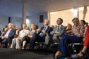 Meeting of Michel Barnier for the Partial Legislative Election - Paris AJ