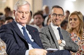 Meeting of Michel Barnier for the Partial Legislative Election - Paris AJ