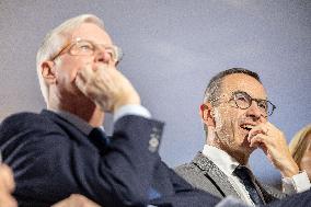 Meeting of Michel Barnier for the Partial Legislative Election - Paris AJ