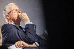 Meeting of Michel Barnier for the Partial Legislative Election - Paris AJ