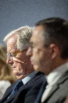 Meeting of Michel Barnier for the Partial Legislative Election - Paris AJ