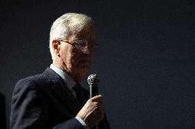 Meeting of Michel Barnier for the Partial Legislative Election - Paris AJ