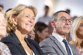 Meeting of Michel Barnier for the Partial Legislative Election - Paris AJ