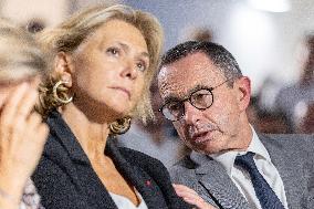 Meeting of Michel Barnier for the Partial Legislative Election - Paris AJ