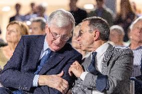 Meeting of Michel Barnier for the Partial Legislative Election - Paris AJ