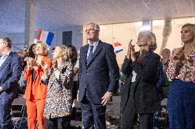 Meeting of Michel Barnier for the Partial Legislative Election - Paris AJ