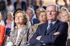 Meeting of Michel Barnier for the Partial Legislative Election - Paris AJ