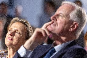 Meeting of Michel Barnier for the Partial Legislative Election - Paris AJ