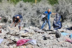 Burj Qalaouiyah Israeli Attack - Lebanon