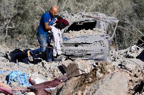 Burj Qalaouiyah Israeli Attack - Lebanon