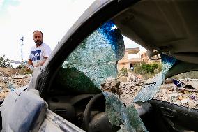 Burj Qalaouiyah Israeli Attack - Lebanon