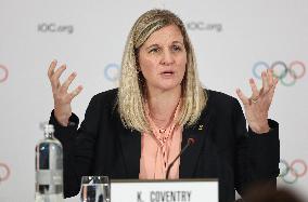 IOC Executive Board Press Conference - Milan