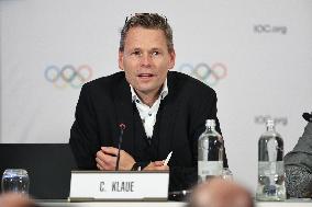 IOC Executive Board Press Conference - Milan