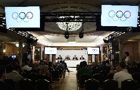 IOC Executive Board Press Conference - Milan