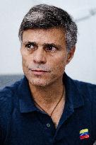 Venezuelan opposition leader Leopoldo Lopez - Madrid