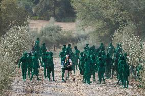 Spencer Tunick makes his first art installation in Andalucia