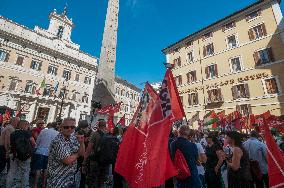 Rally For Solidarity With Palestine - Rome
