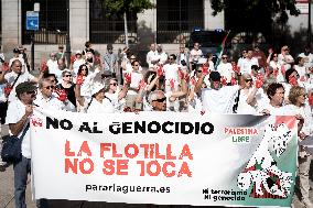 Tribute to Gaza health workers - Madrid