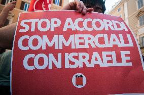 Rally For Solidarity With Palestine - Rome