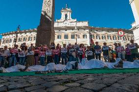 Rally For Solidarity With Palestine - Rome