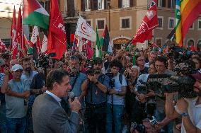 Rally For Solidarity With Palestine - Rome