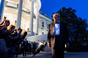 US President Trump departs the White House for Dinner at Mount Vernon