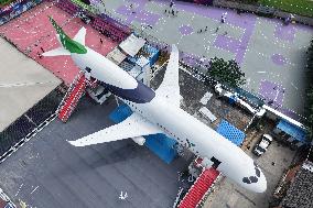 Airplane Restaurant in Fuyang