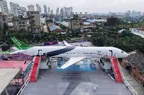 Airplane Restaurant in Fuyang