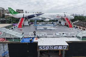 Airplane Restaurant in Fuyang