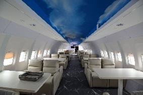 Airplane Restaurant in Fuyang