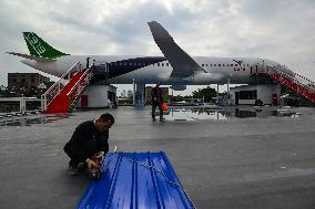 Airplane Restaurant in Fuyang