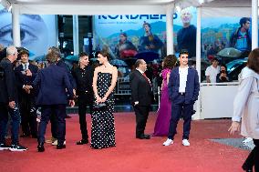 73rd San Sebastian International Film Festival:  Los Tigres Red Carpet