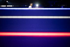 Exclusive - Gabriel Attal at La Rentree de Renaissance a day before the meeting - Arras