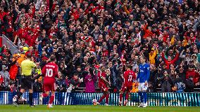 English Premier League Liverpool FC vs Everton FC - Liverpool